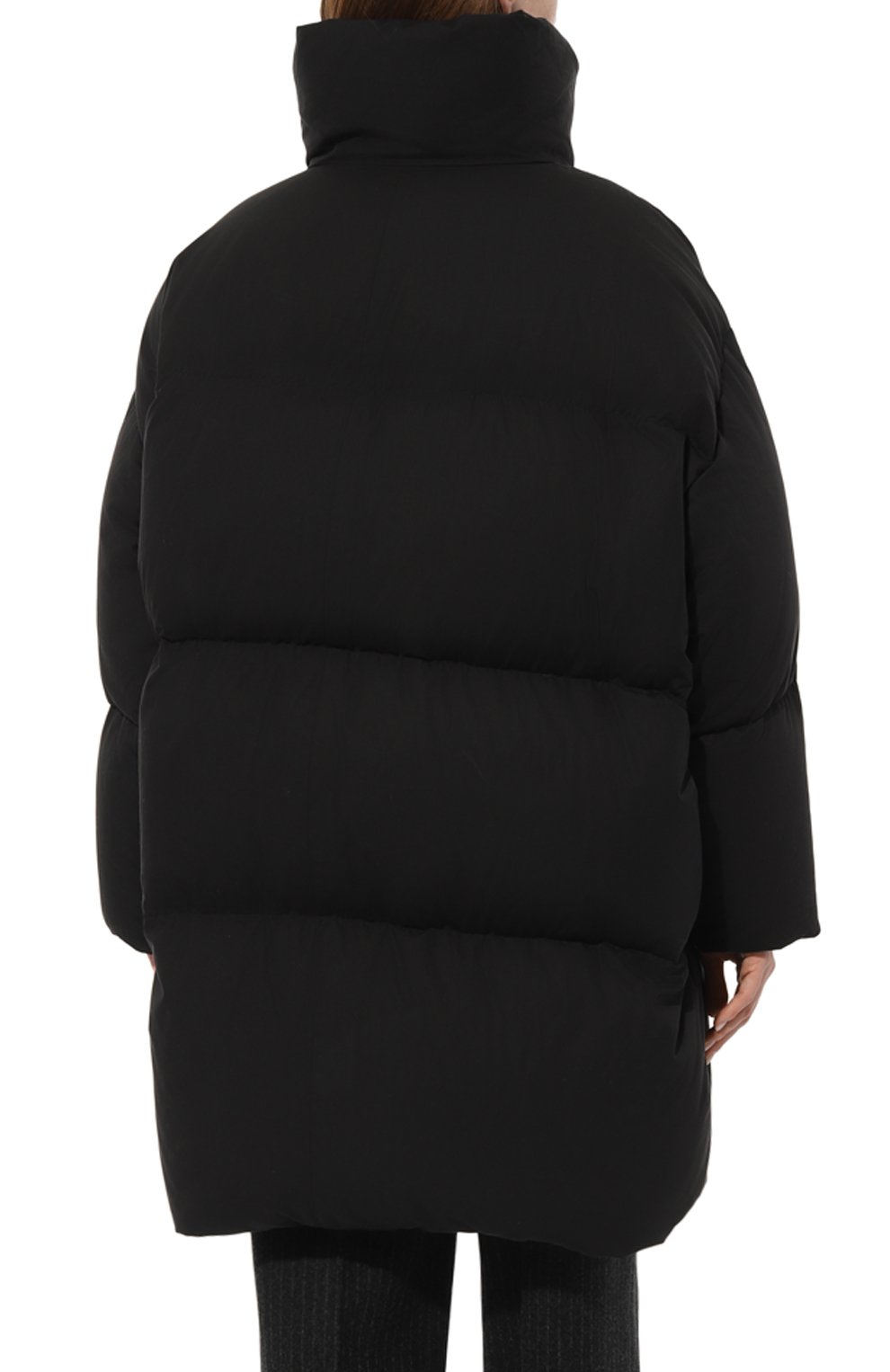 Хлопковый пуховик PRADA черного цвета по цене 250000 руб., арт. 291975-1ZB4-F0002-212, фото 4 Хлопковый пуховик PRADA, арт. 291975-1ZB4-F0002-212, фото 4