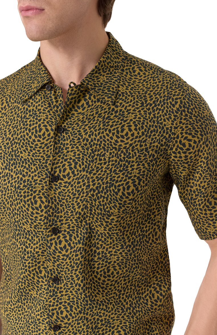 Рубашка из лиоцелла и хлопка SAINT LAURENT, арт. 638555Y04DN 2290, фото 5