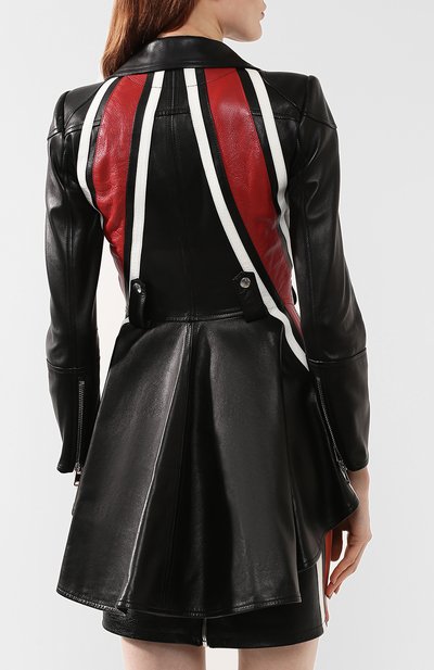 Кожаная куртка ALEXANDER MCQUEEN, арт. 559137/Q5HQC, фото 4