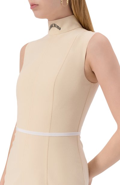 Хлопковое платье MOSCHINO, арт. A0436/5436, фото 4