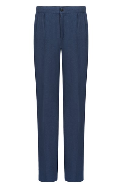 Мужские льняные брюки KITON, арт. UPN01H09690