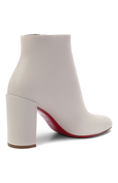 Кожаные ботильоны ziptotal 85 CHRISTIAN LOUBOUTIN, арт. 3210274/ZIPT0TAL 85, фото 4