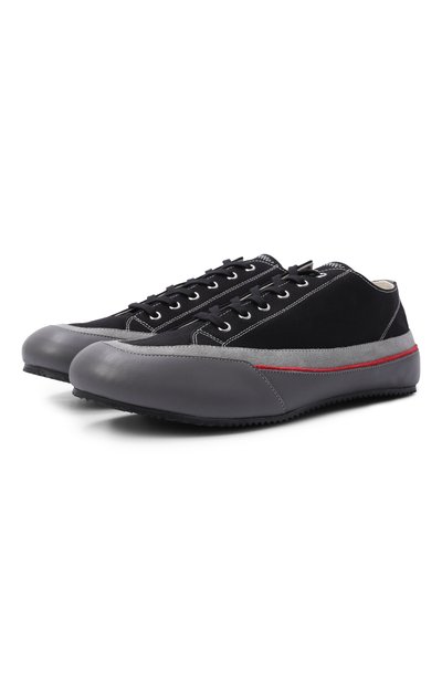Мужские комбинированные кеды traveler MAISON MARGIELA, арт. S57WS0547/P7794