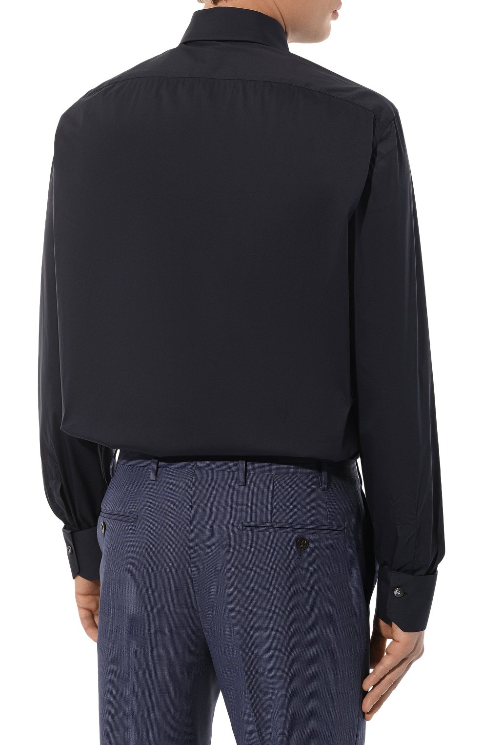 Хлопковая сорочка KITON, арт. UCIH0865406, фото 5