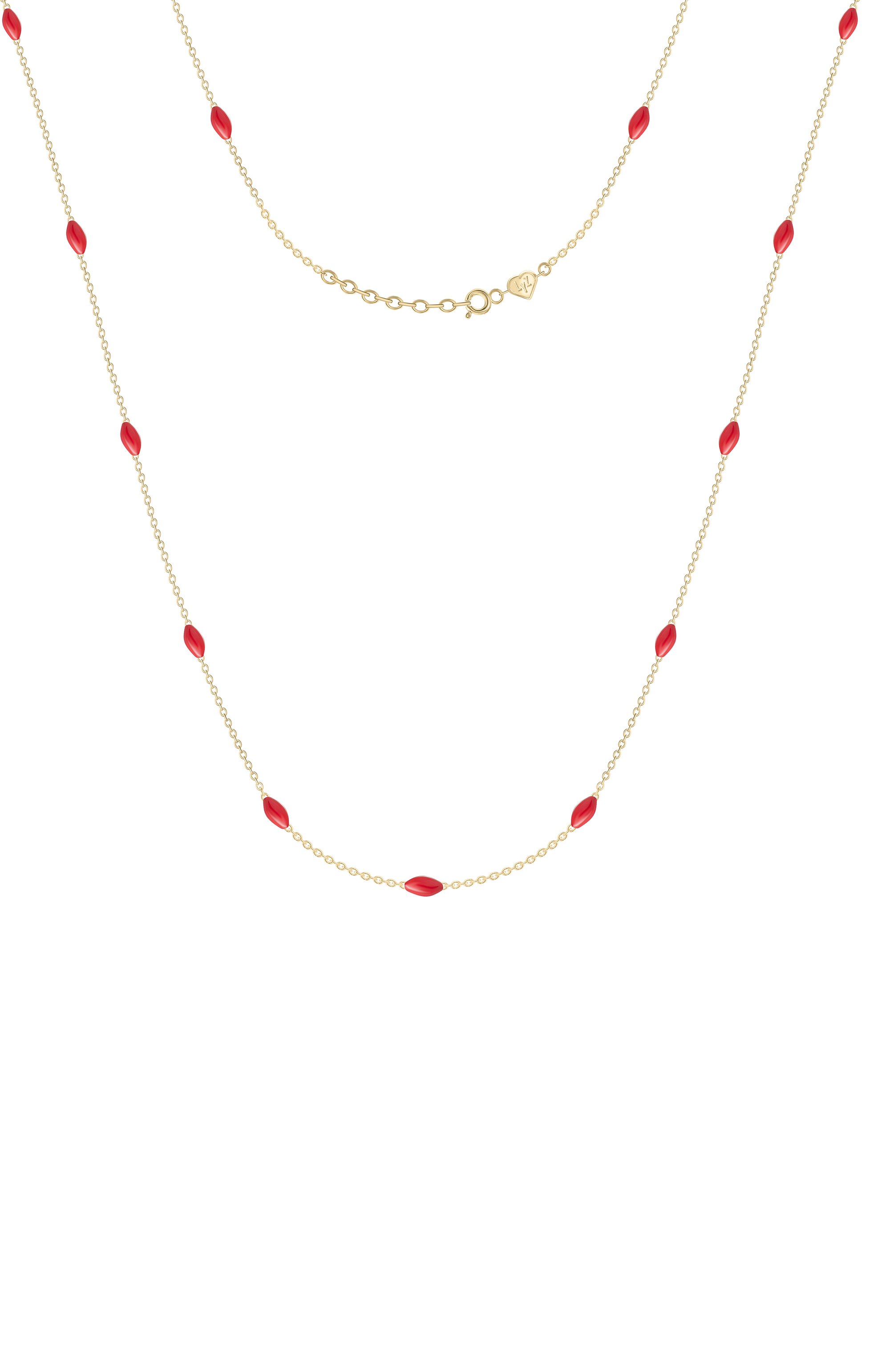 Колье LUCKY ZNAKY бесцветного цвета по цене 58650 руб., арт. ANEC027, фото 1 Колье LUCKY ZNAKY, арт. ANEC027, фото 1