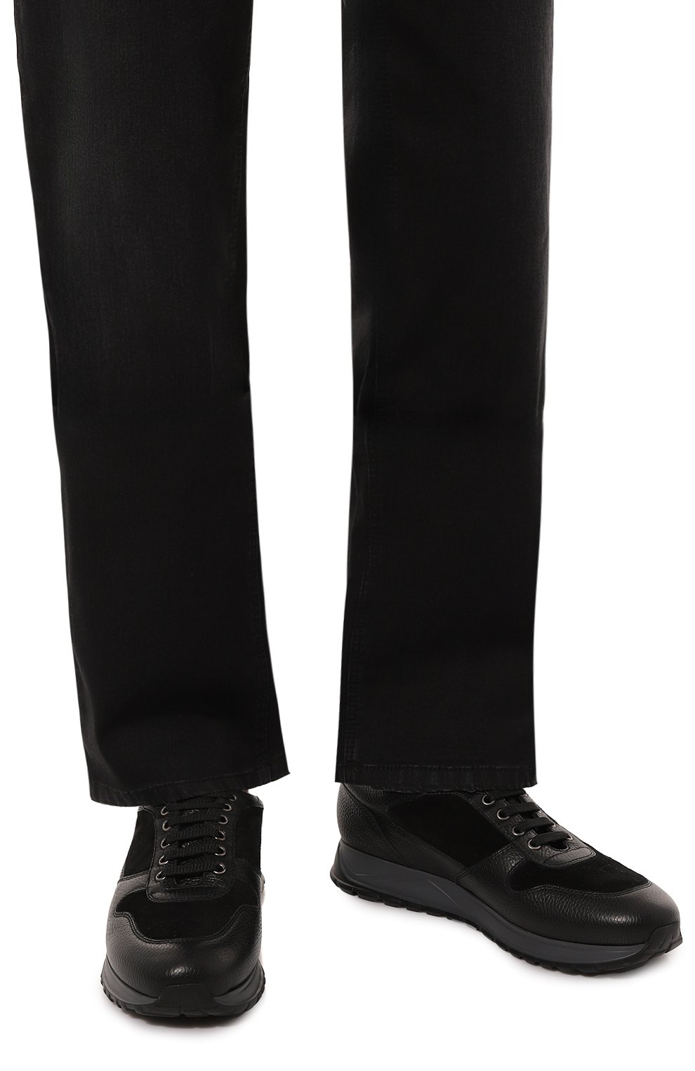 Кожаные кроссовки DOUCAL'S, арт. DU3223SYDNPJ660R, фото 3