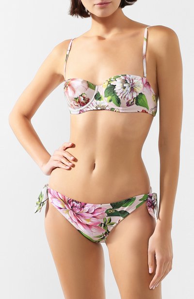 Плавки-бикини DOLCE & GABBANA розового цвета по цене 28500 руб., арт. 02A06J/FSGS8, фото 2 Плавки-бикини DOLCE & GABBANA, арт. 02A06J/FSGS8, фото 2