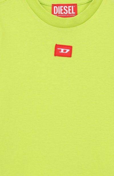 Хлопковая футболка DIESEL, арт. J02501/0GRAI, фото 3