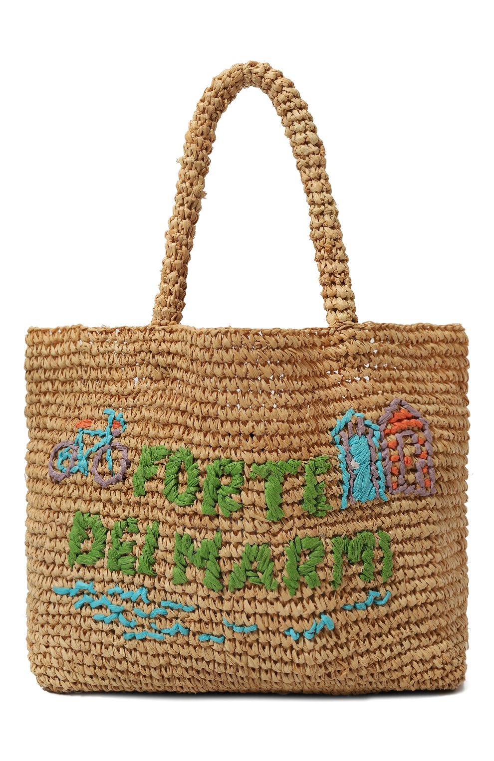 Комплект из сумки и футляра MC2 SAINT BARTH, арт. RAFFIA BEACH MID, фото 1