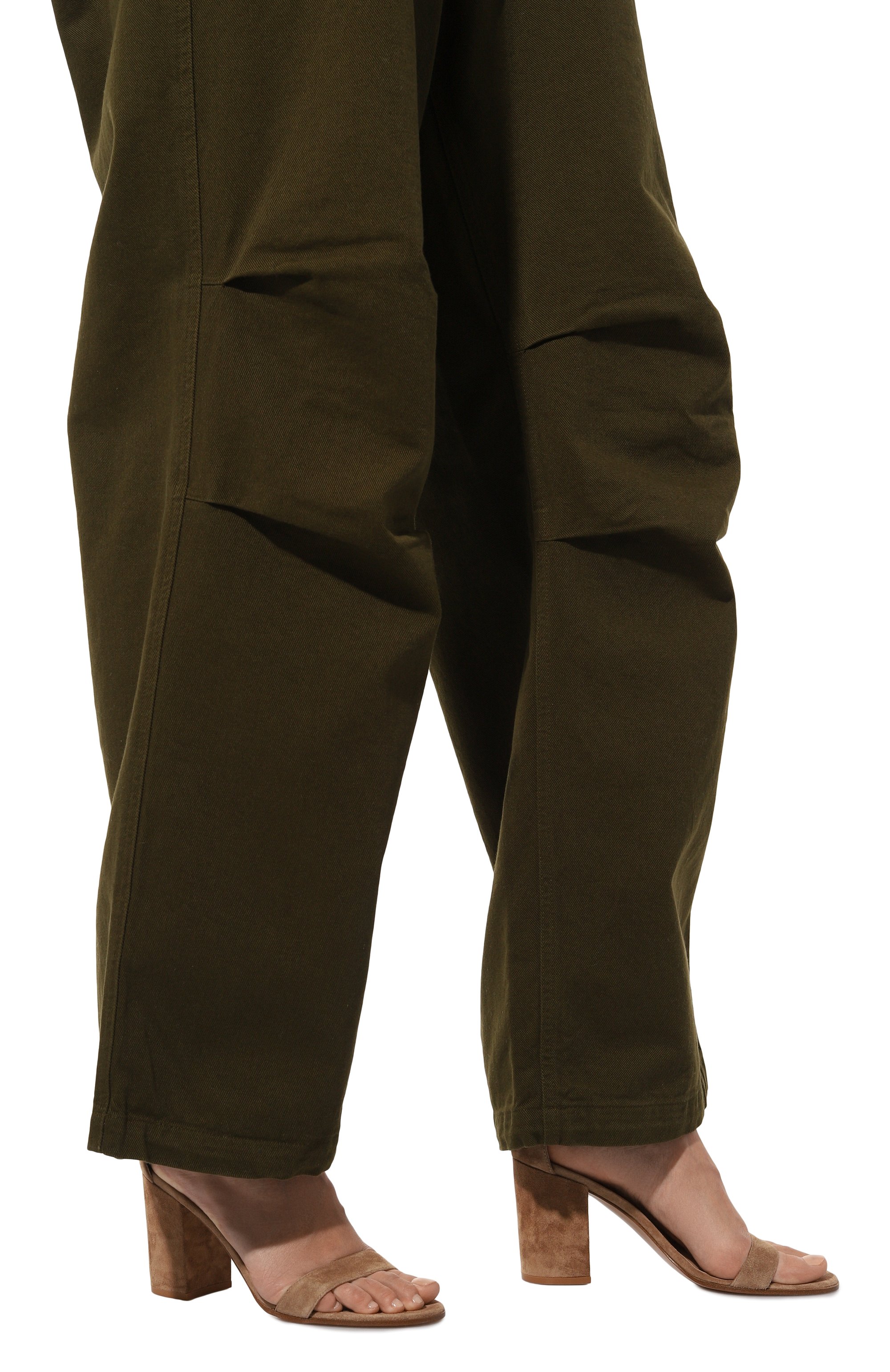 Замшевые босоножки versilia 85 GIANVITO ROSSI, арт. G61374.85RIC.CAMCAML, фото 3