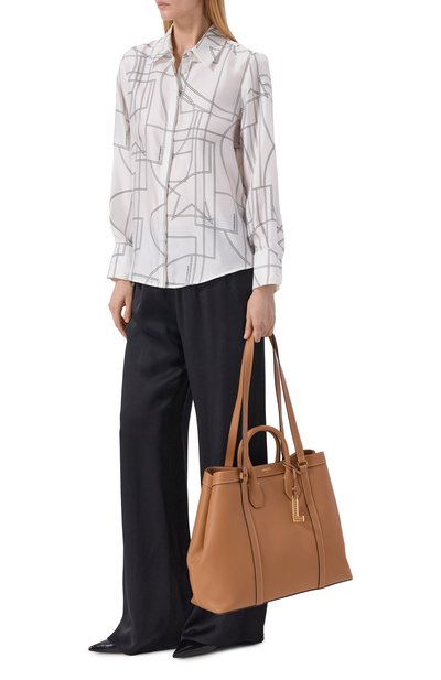 Сумка-тоут belleville LANCEL светло-коричневого цвета по цене 78650 руб., арт. A13738, фото 3 Сумка-тоут belleville LANCEL, арт. A13738, фото 3