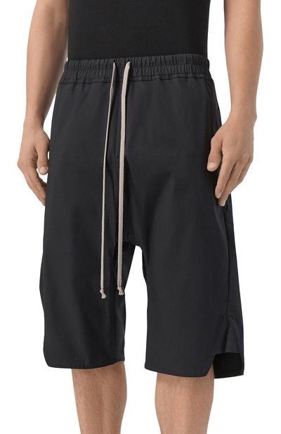 Хлопковые шорты RICK OWENS, арт. RU02F4373/TE, фото 3