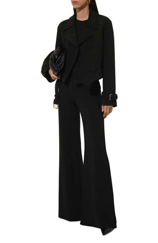 Хлопковая куртка Fendi FJ7456 AXAS Чёрный  FJ7456 AXAS Фото 2