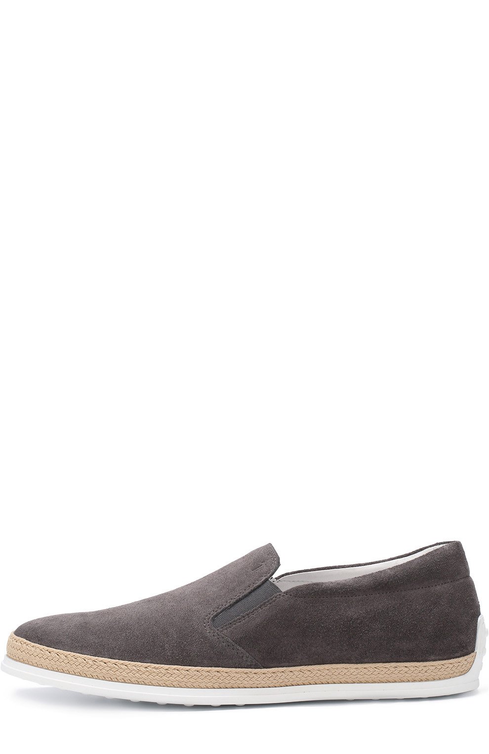 Замшевые слипоны с отделкой TOD’S, арт. XXM0TV0K900RE0B408, фото 3