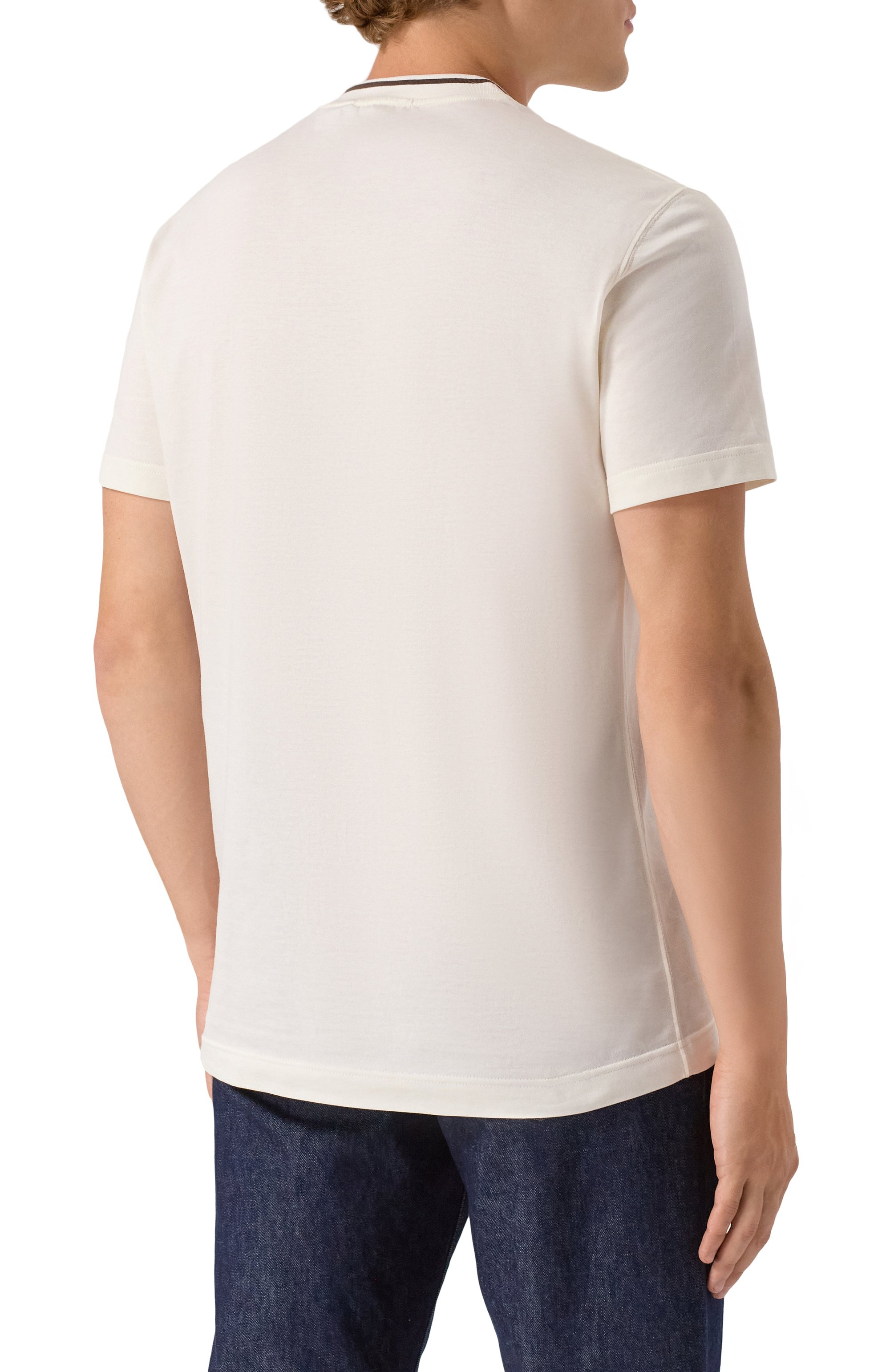 Хлопковая футболка DOLCE & GABBANA, арт. G8RA2Z/FU7EQ, фото 4