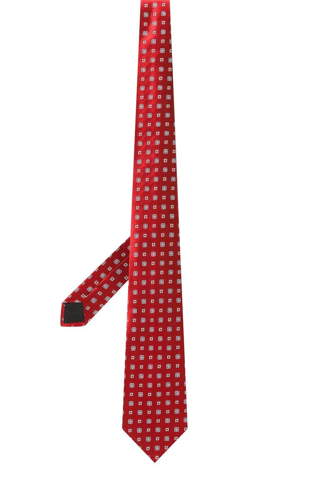 Шелковый галстук LANVIN красного цвета по цене 15400 руб., арт. 3056/TIE, фото 3 Шелковый галстук LANVIN, арт. 3056/TIE, фото 3