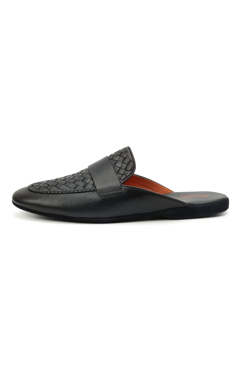Кожаные домашние туфли SANTONI, арт. PMXXA2032XXX1CLBU42, фото 3