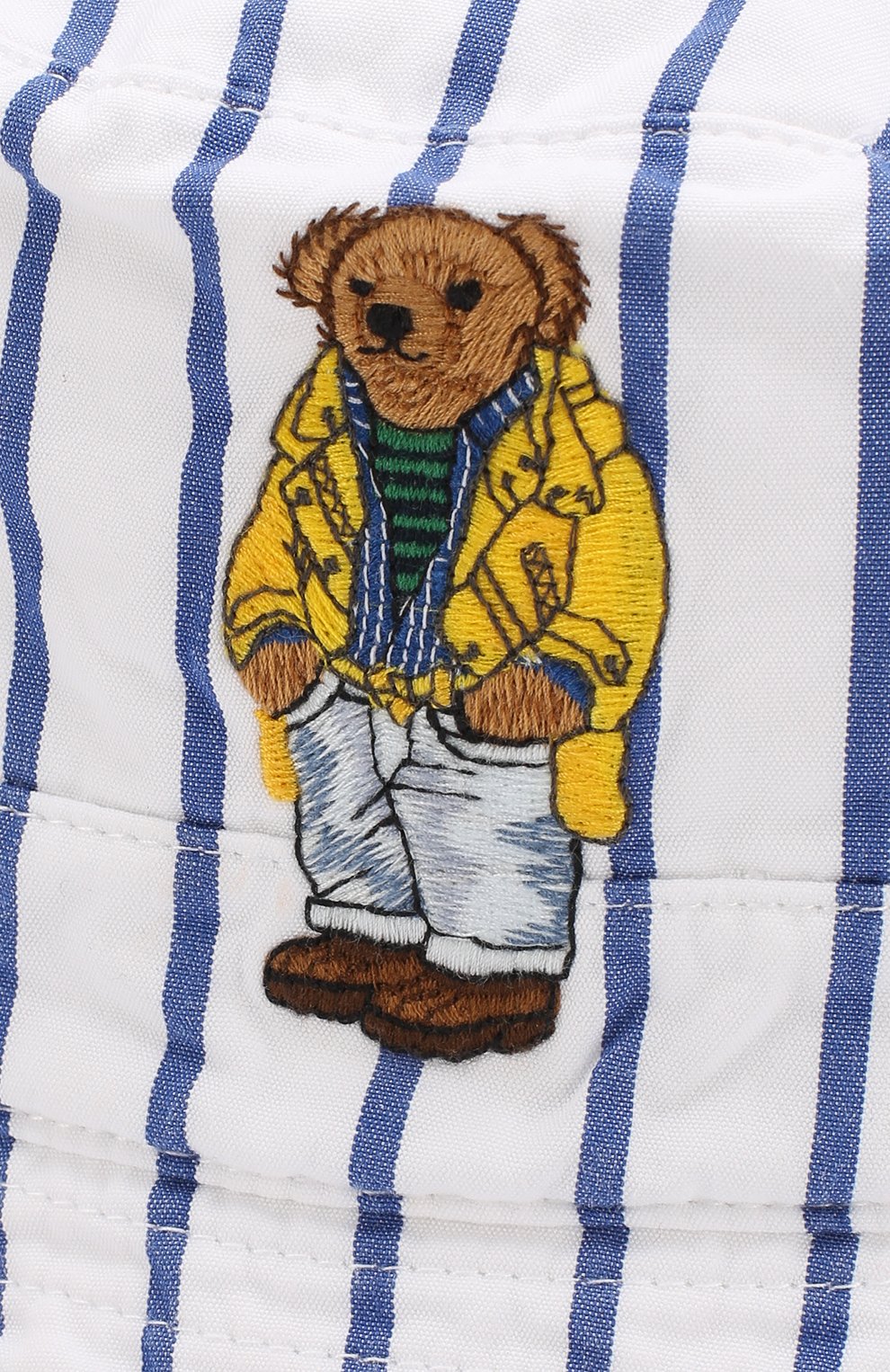 Двусторонняя панама из хлопка POLO RALPH LAUREN белого цвета по цене 5995 руб., арт. 710741814, фото 6 Двусторонняя панама из хлопка POLO RALPH LAUREN, арт. 710741814, фото 6