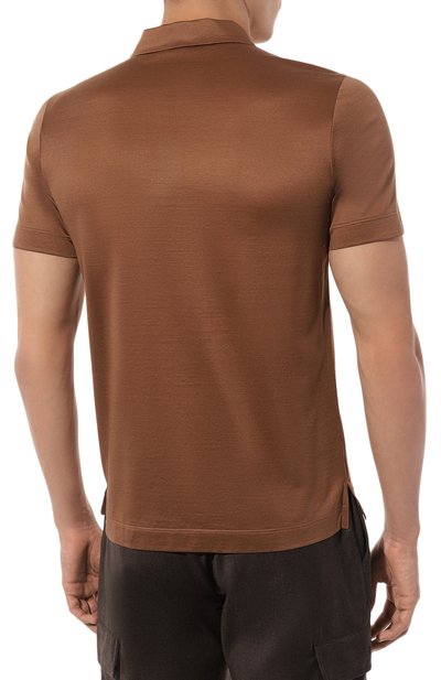 Хлопковое поло CANALI, арт. T0238/MJ00002, фото 4