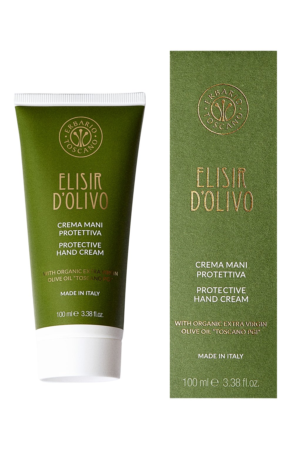 Крем для рук elisir d`olivio (100ml) ERBARIO TOSCANO, арт. OOCM10T, фото 2
