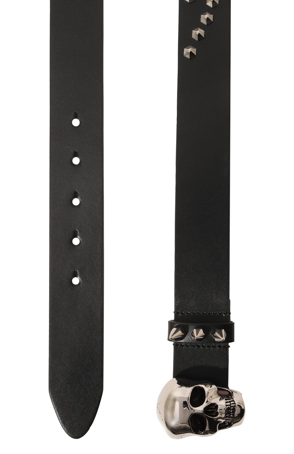 Кожаный ремень ALEXANDER MCQUEEN, арт. 704734/1AAJG1000, фото 3