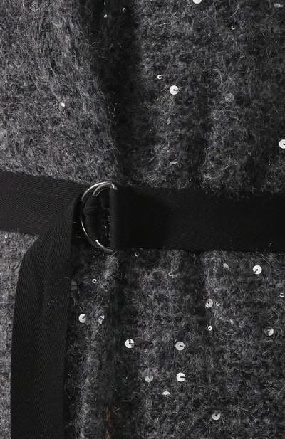 Вязаный кардиган с поясом и пайетками BRUNELLO CUCINELLI, арт. M3L343026, фото 5