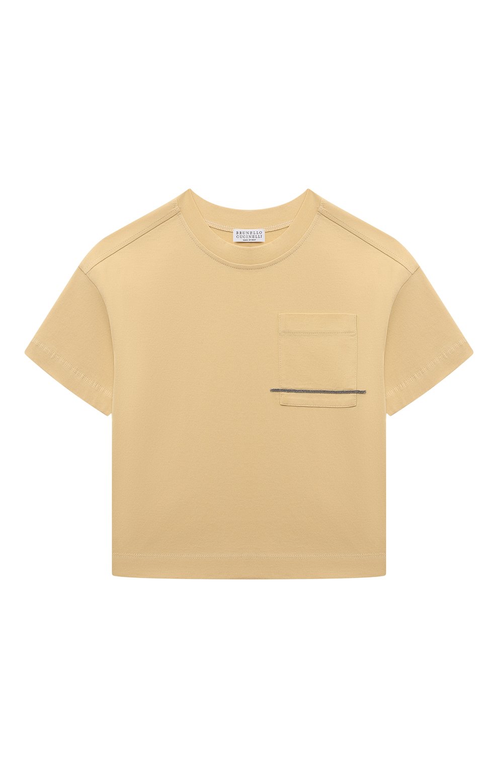 Хлопковая футболка BRUNELLO CUCINELLI, арт. B0T81T287B, фото 1