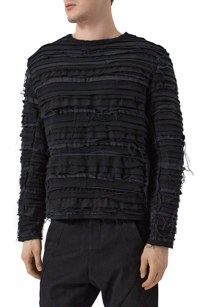 Комбинированный джемпер 139DEC, арт. SW549-BK, фото 3