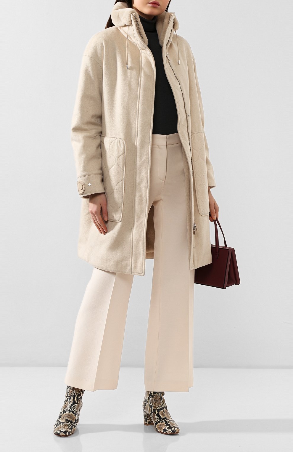 Парка с меховой отделкой LORO PIANA, арт. FAI8736, фото 2