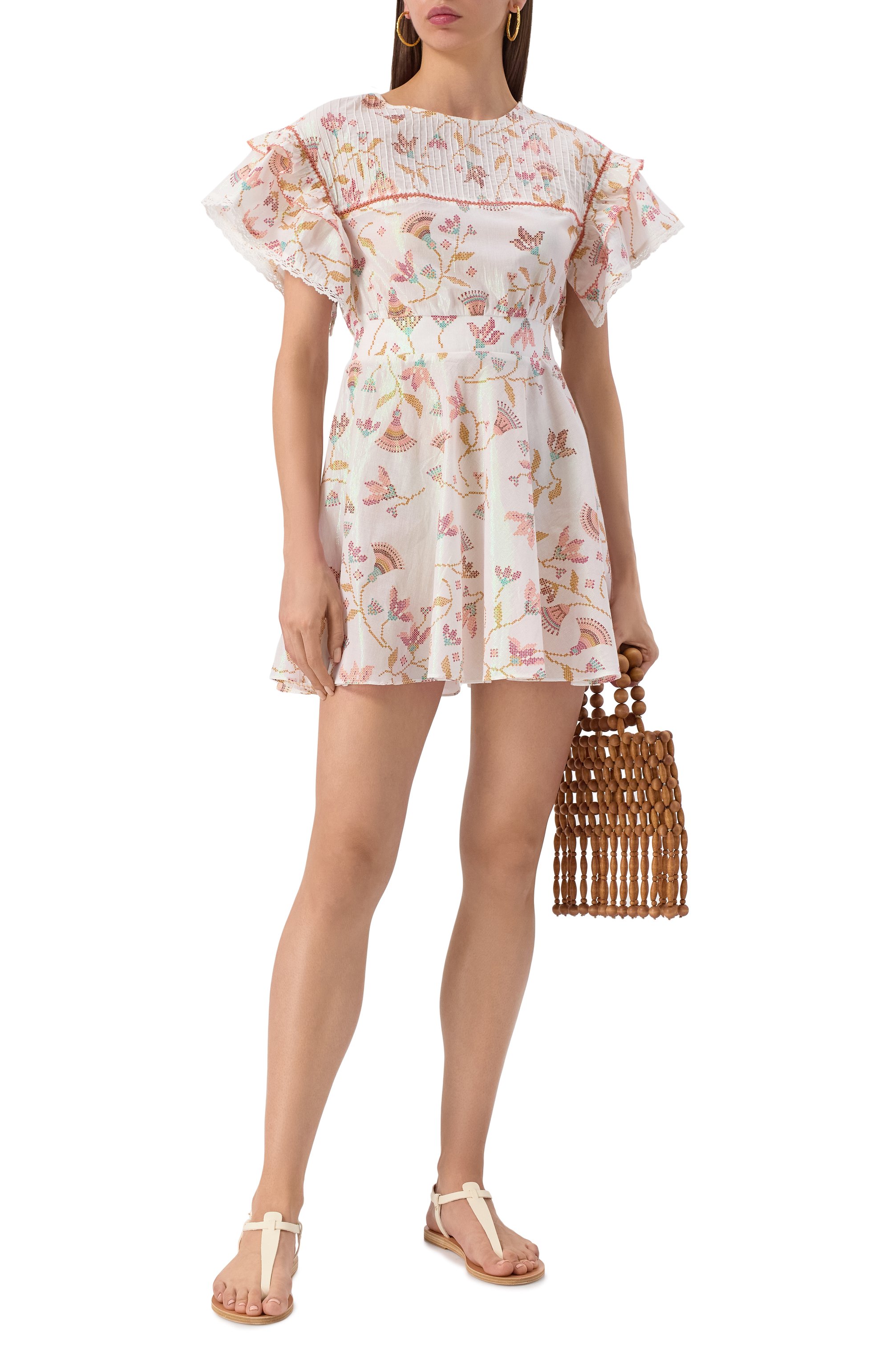 Платье из вискозы POUPETTE ST BARTH, арт. WK2S25NKYYP, фото 2