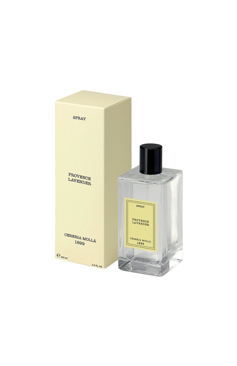 Спрей для дома provence lavender (100ml) CERERIA MOLLA 1899 бесцветного цвета, арт. 8424405012116 | Фото 1 (Региональные ограничения белый список (Axapta Mercury): Не проставлено; Нос: Не проставлено; Ограничения доставки: flammable)