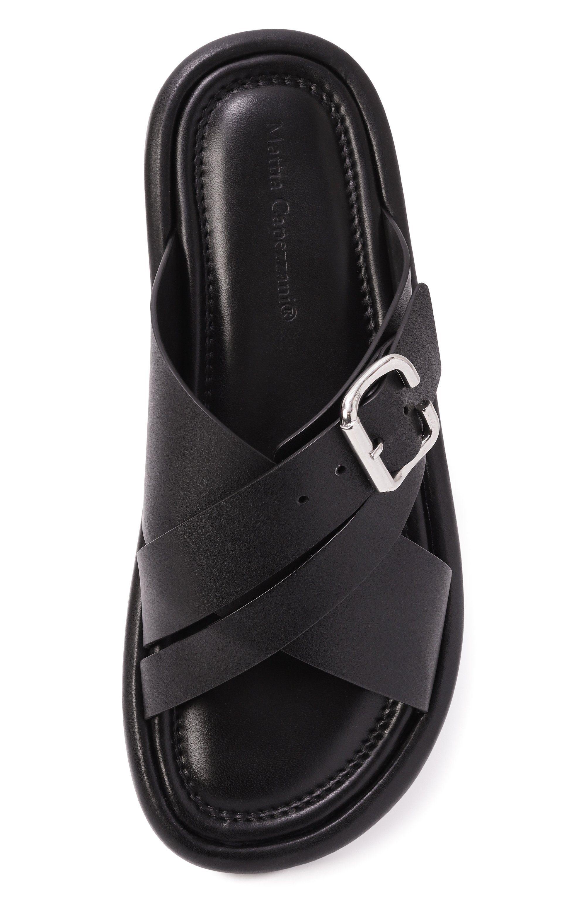 Кожаные шлепанцы MATTIA CAPEZZANI, арт. M2486/VITELL0 GAUCH0, фото 6