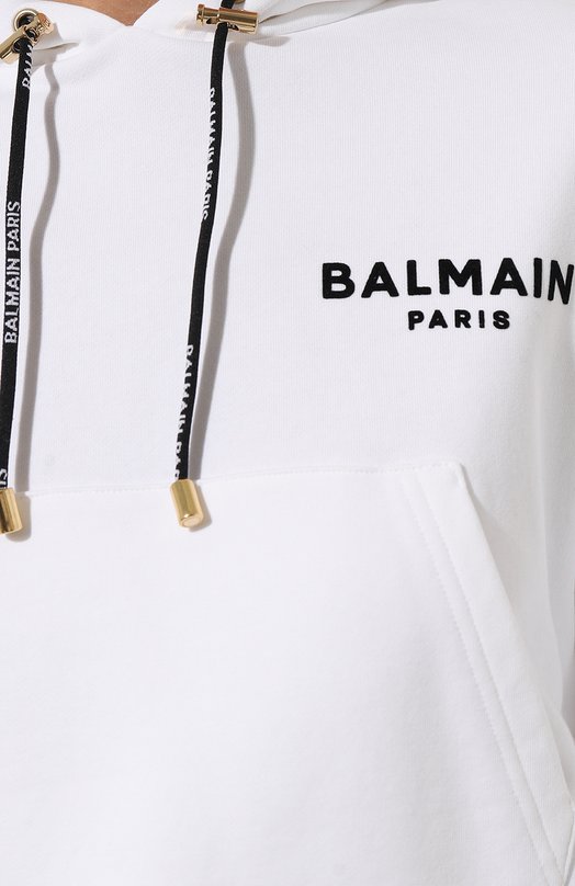 фото Хлопковое худи balmain