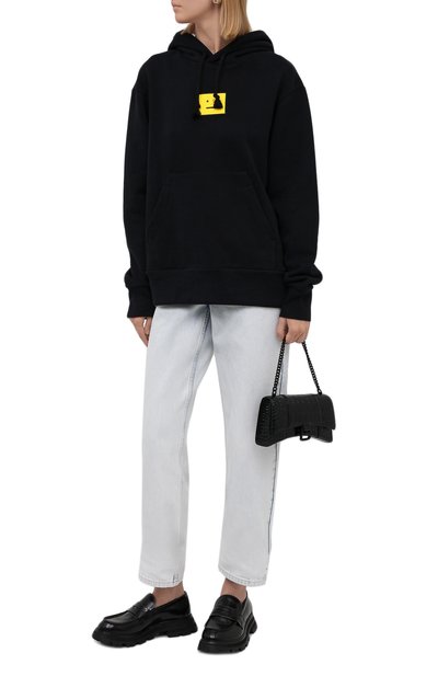 Хлопковое худи ACNE STUDIOS, арт. CI0073/W, фото 2