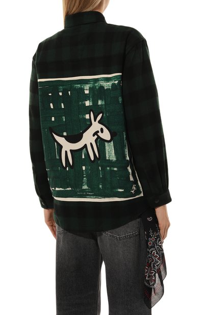 Рубашка из шерсти и кашемира DESTIN, арт. NIK0LE TRAGANT S0LID, фото 4