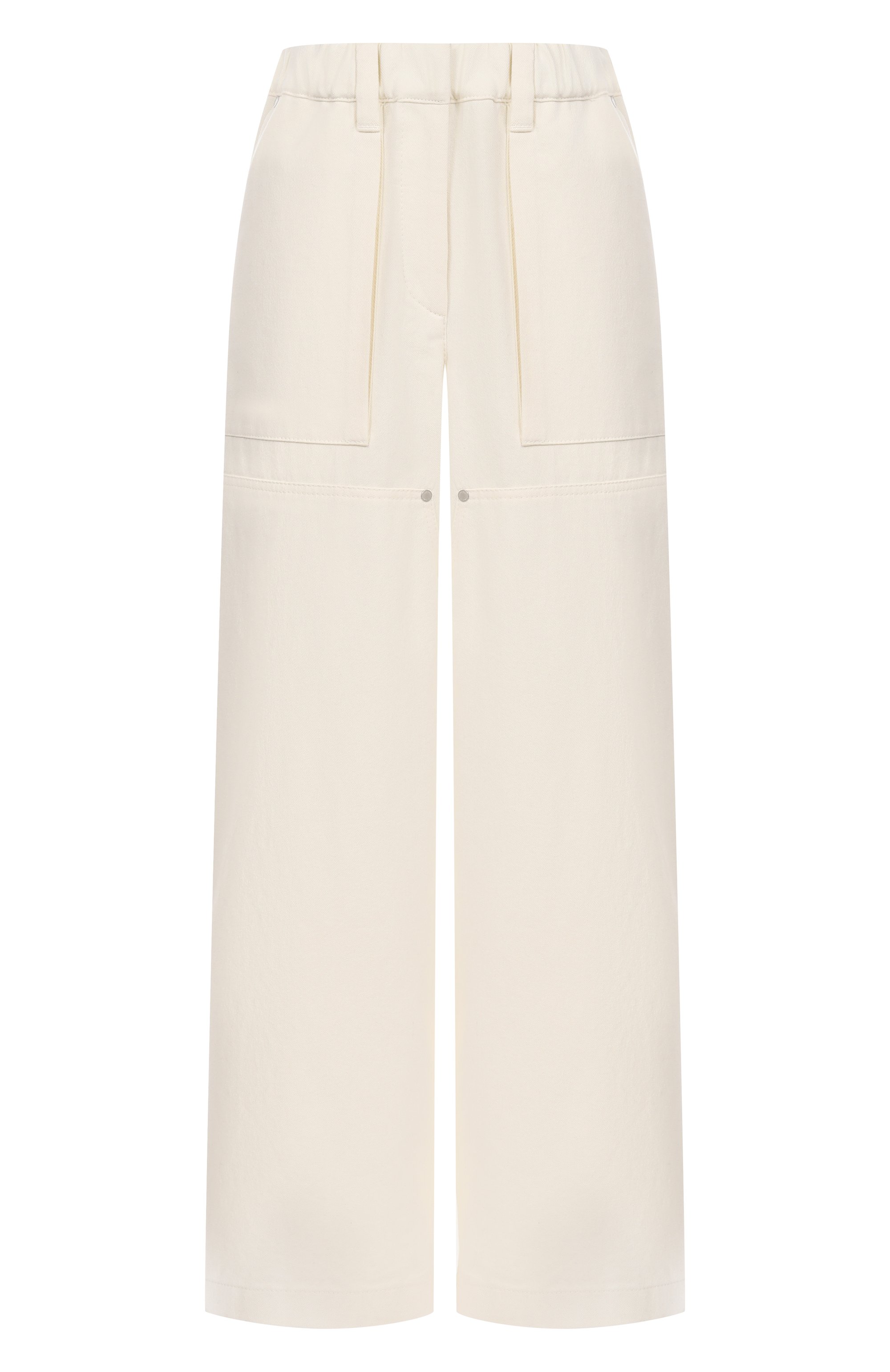 Брюки из хлопка и шерсти BRUNELLO CUCINELLI, арт. MB142P9161, фото 1