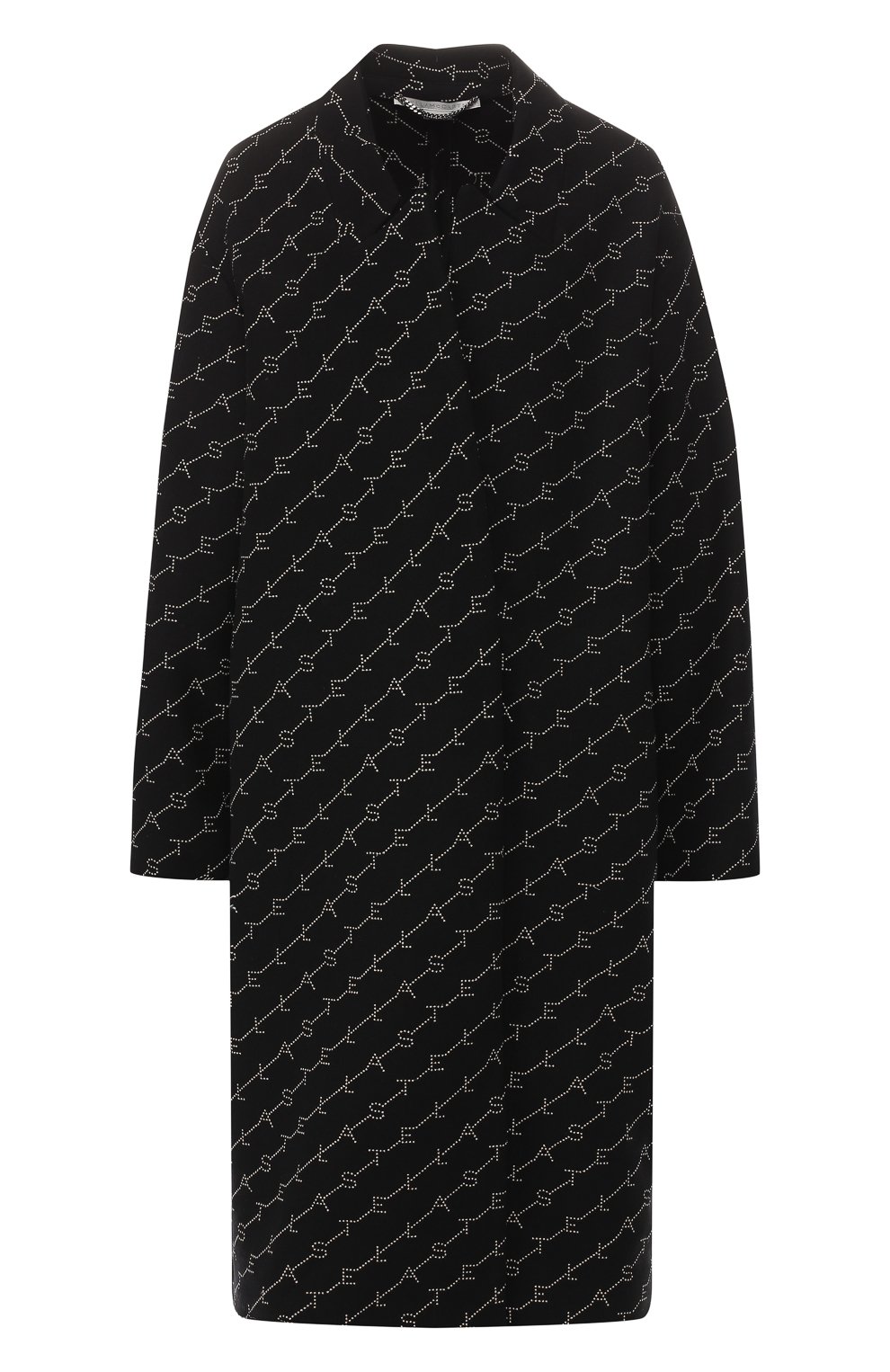 Шерстяное пальто STELLA MCCARTNEY черного цвета по цене 176500 руб., арт. 549674/SMB11, фото 1 Шерстяное пальто STELLA MCCARTNEY, арт. 549674/SMB11, фото 1