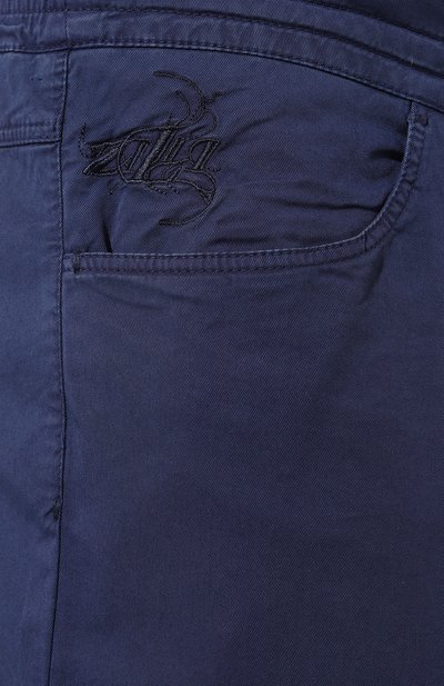 Хлопковые брюки ZILLI, арт. J5T001M0480VZM000_1, фото 5