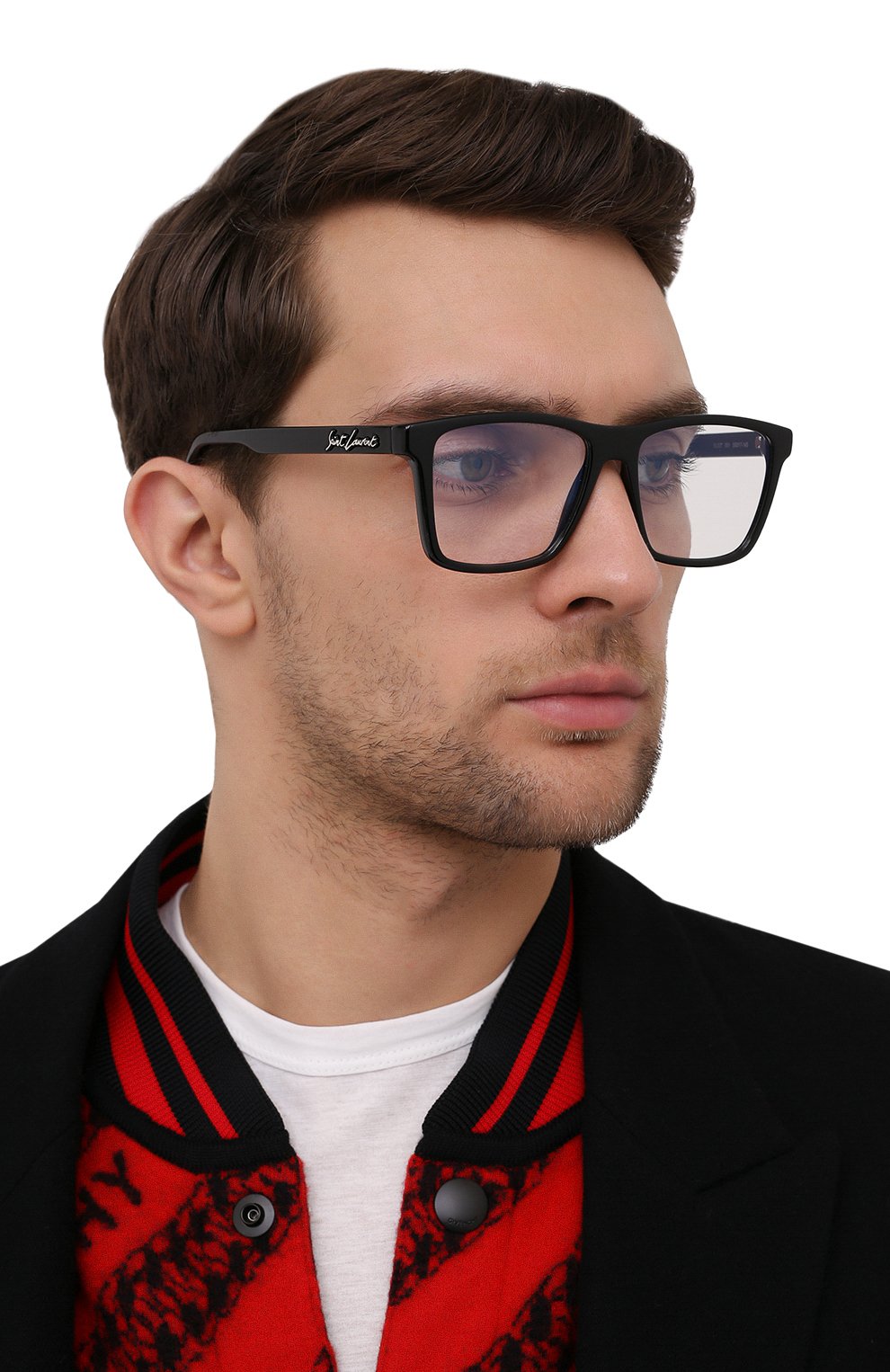 Оправа SAINT LAURENT черного цвета по цене 19100 руб., арт. SL 337 001, фото 3 Оправа SAINT LAURENT, арт. SL 337 001, фото 3