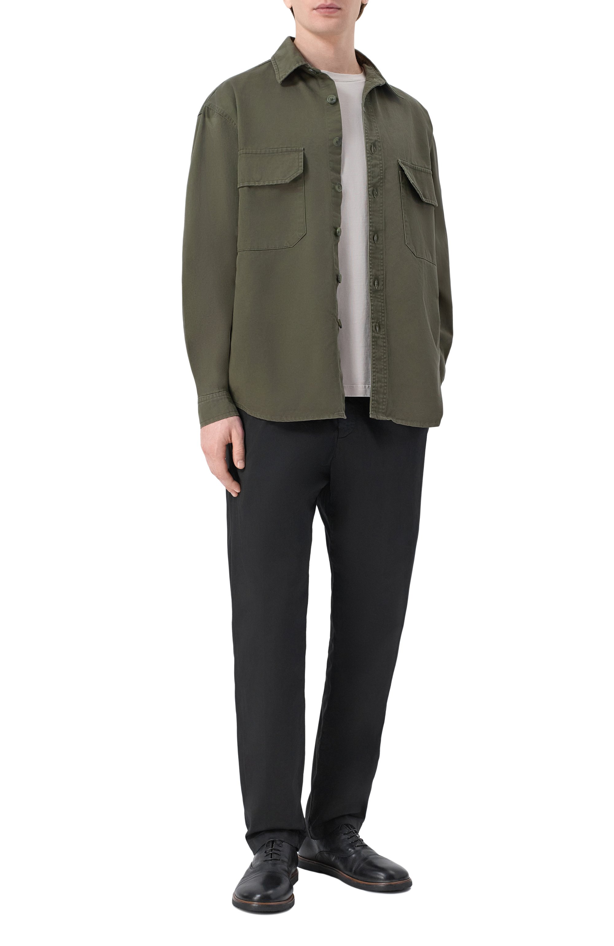 Хлопковая рубашка WHITE SAND, арт. 26SU20/63, фото 2