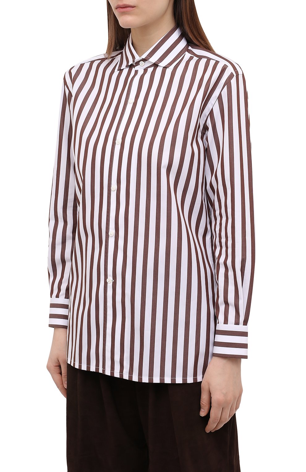 Хлопковая рубашка RALPH LAUREN, арт. 290649380, фото 3