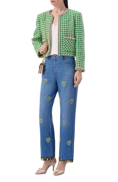 Твидовый жакет VALENTINO, арт. 8B3CE5DA/9WS, фото 2