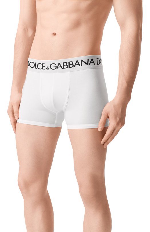 Комплект из двух боксеров Dolce & Gabbana M9D70J/0NN97 Белый  M9D70J/0NN97 Фото 2