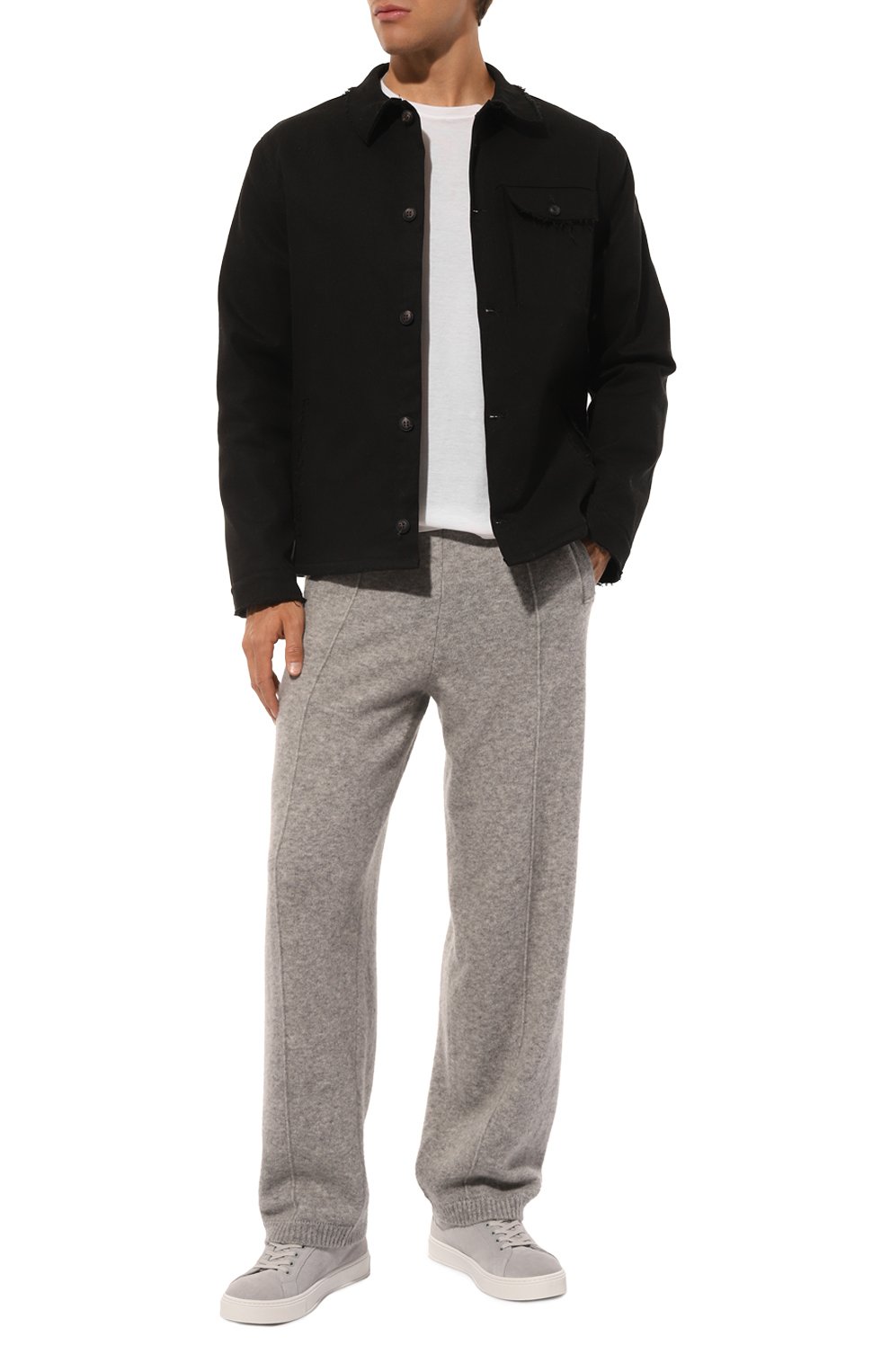 Брюки из кашемира и шелка LANEUS, арт. F4LAMAKT012, фото 2