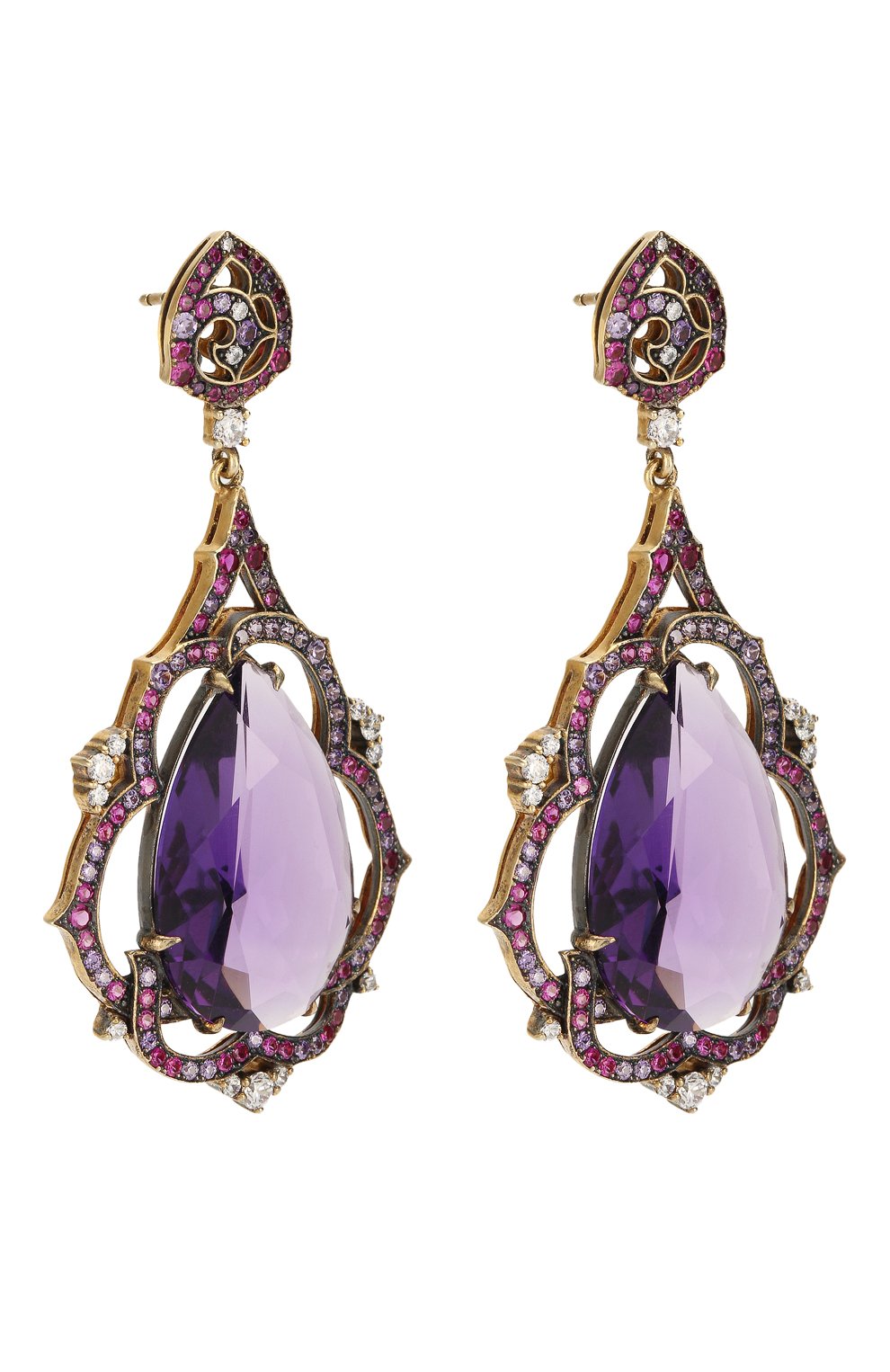 Серьги stone tulipes QUEENSBEE, арт. 202205/25,71, фото 3