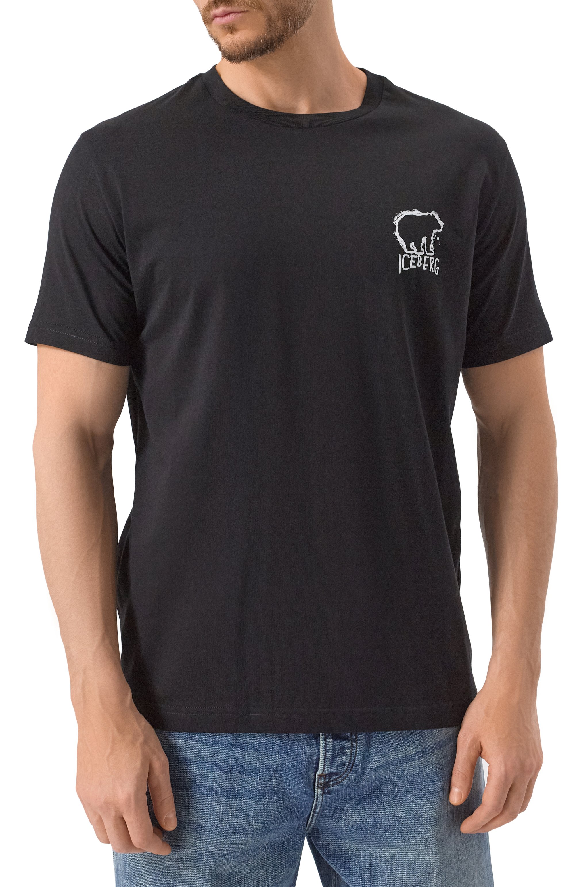 Хлопковая футболка ICEBERG, арт. F017/6306, фото 3