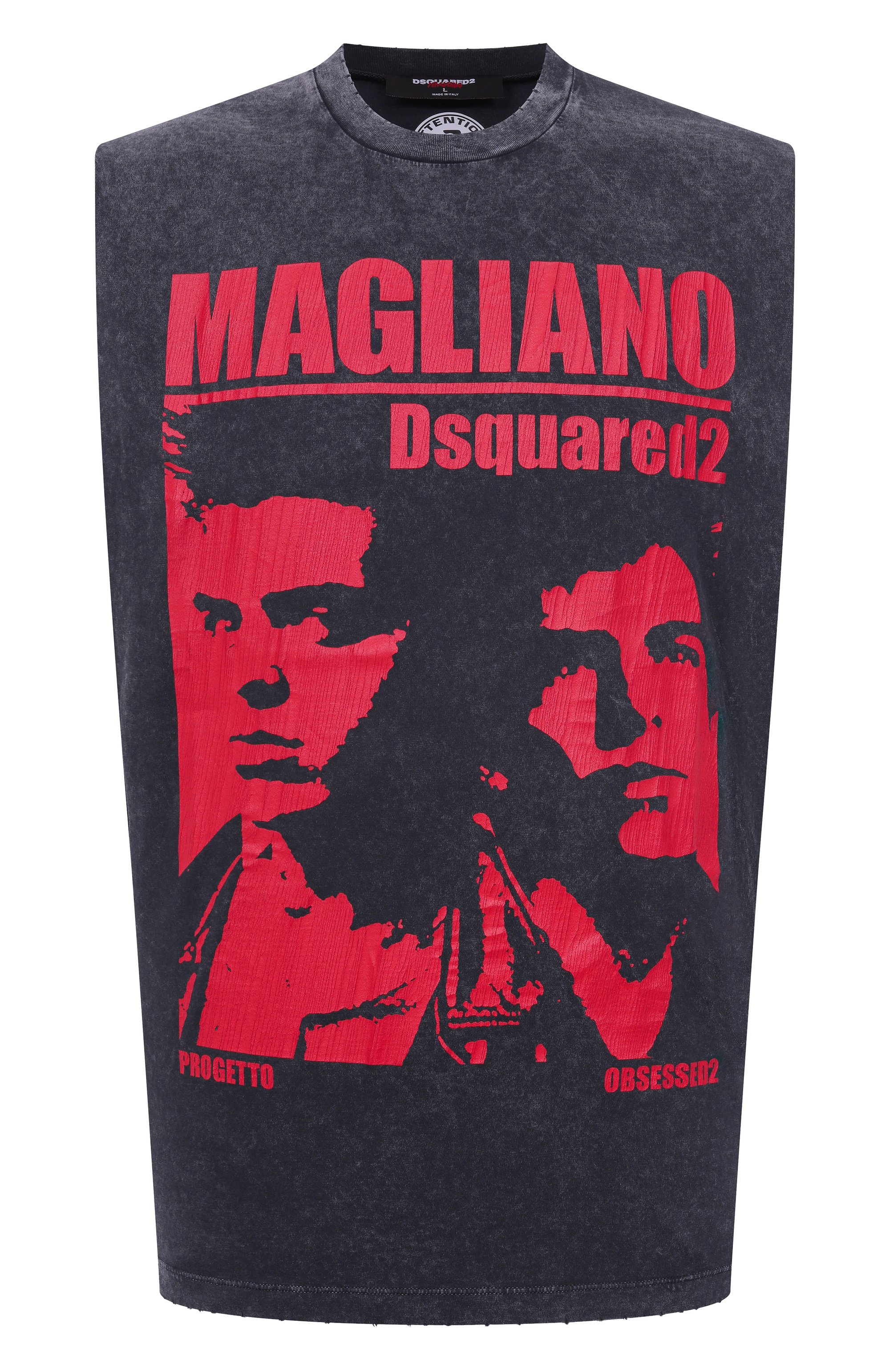 Хлопковая майка DSQUARED2, арт. S71GD1592/S21600, фото 1