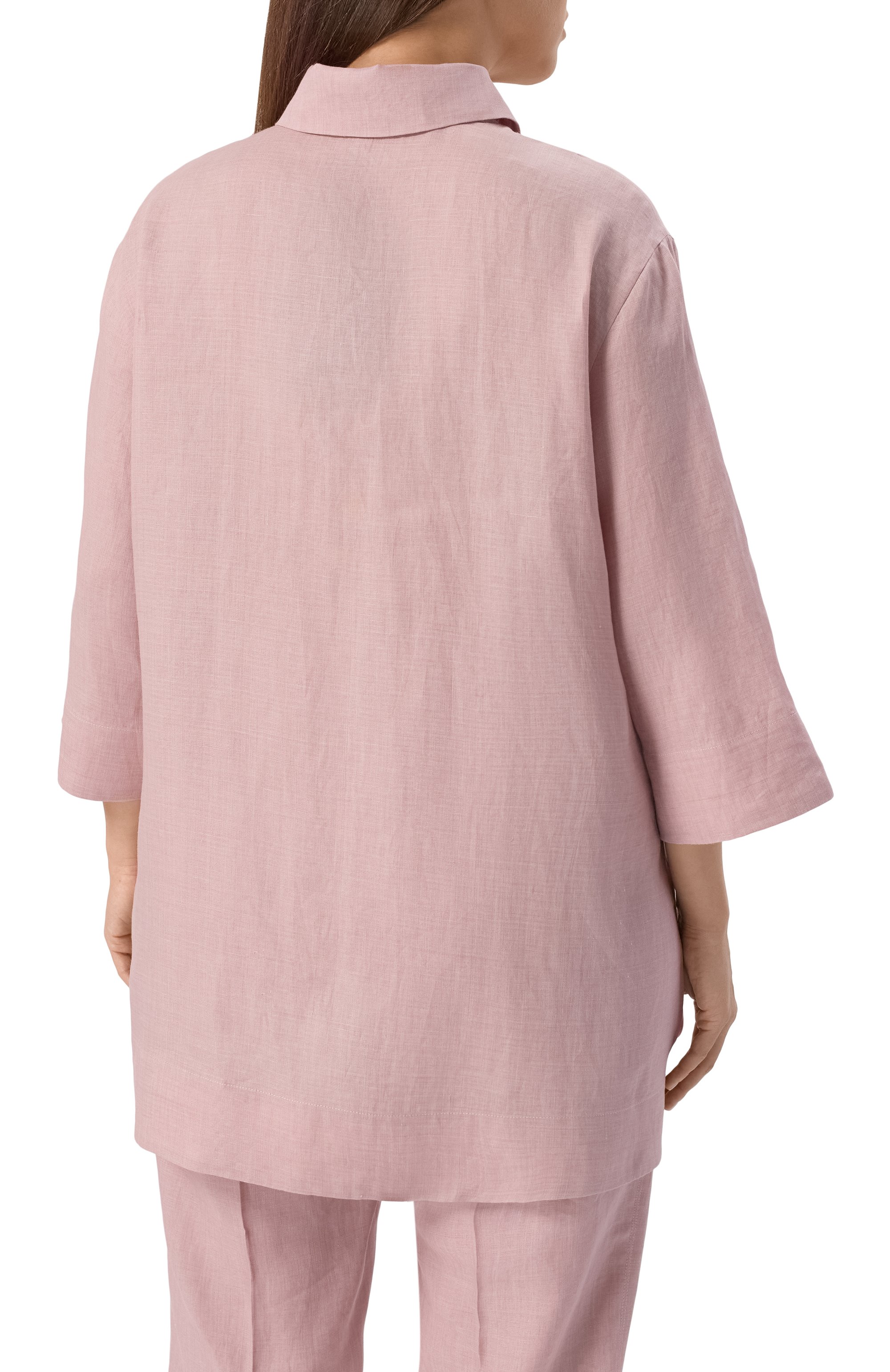 Льняная рубашка MARINA RINALDI, арт. FL0RIDA, фото 4