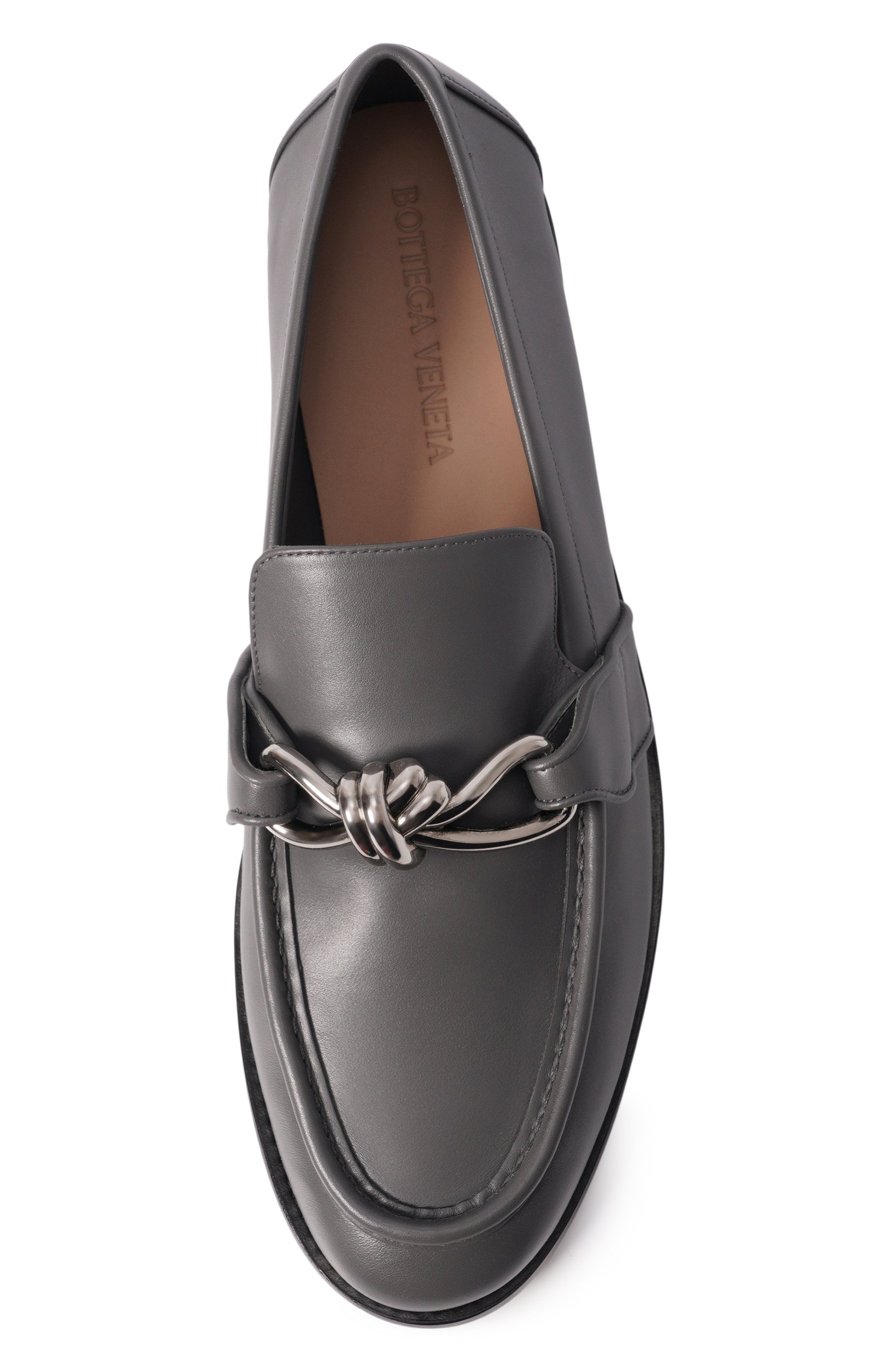 Кожаные лоферы astaire BOTTEGA VENETA, арт. 796447/V5DZ0, фото 5