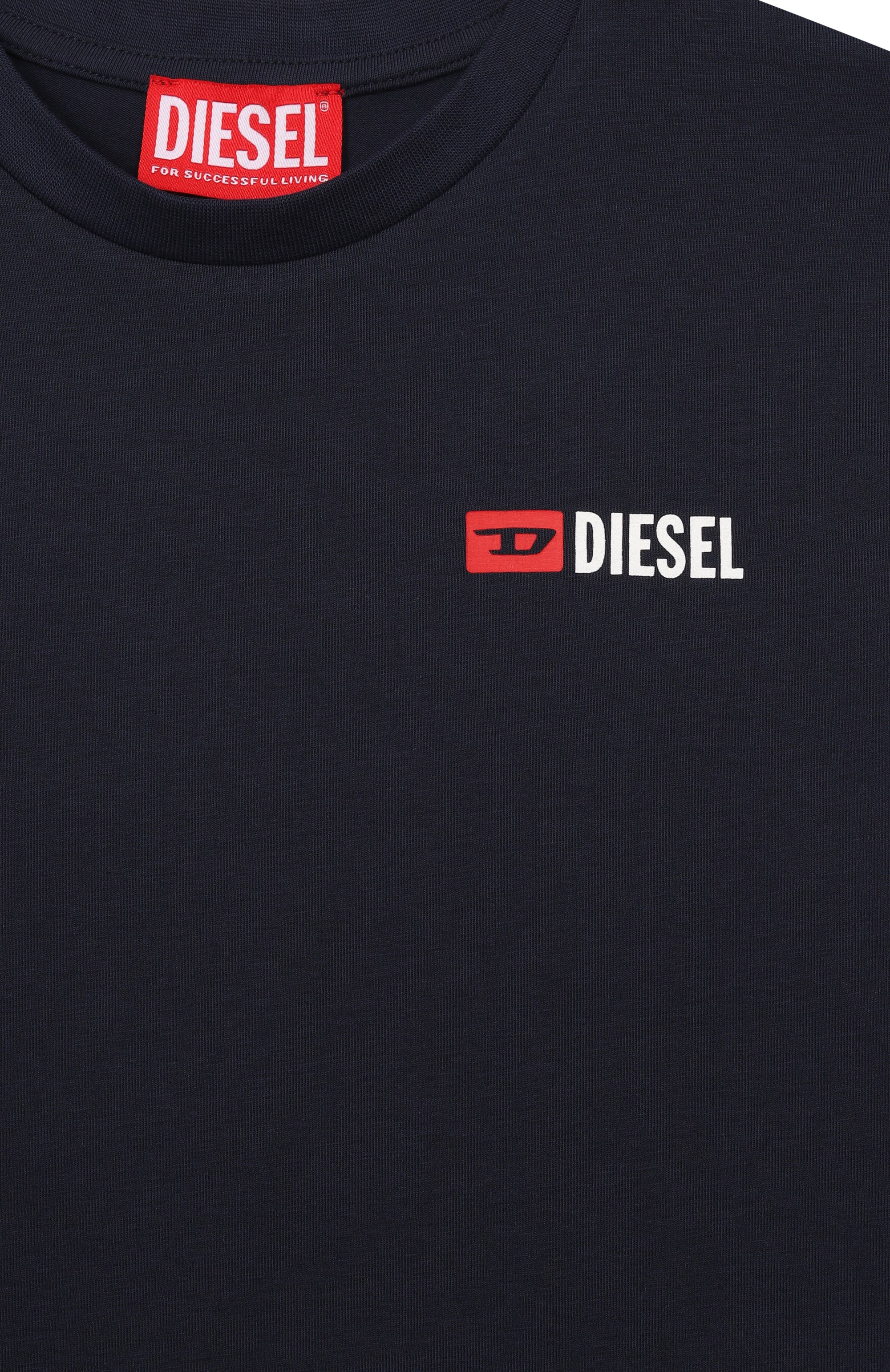 Хлопковая футболка DIESEL, арт. J02691/KYATR, фото 3